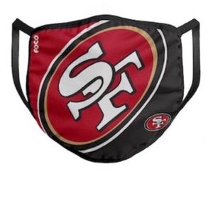 San Francisco 49ers Face Mask (Adult) Sports Team